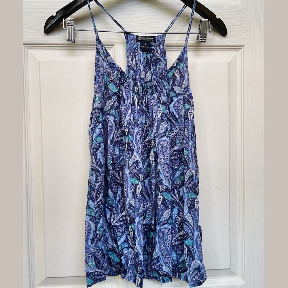 Lucky Brand Racerback Tank Cami SMALL